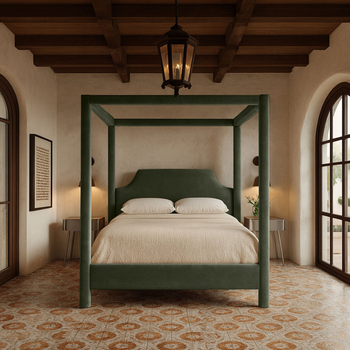 Dawson - Velvet Upholstered Bed