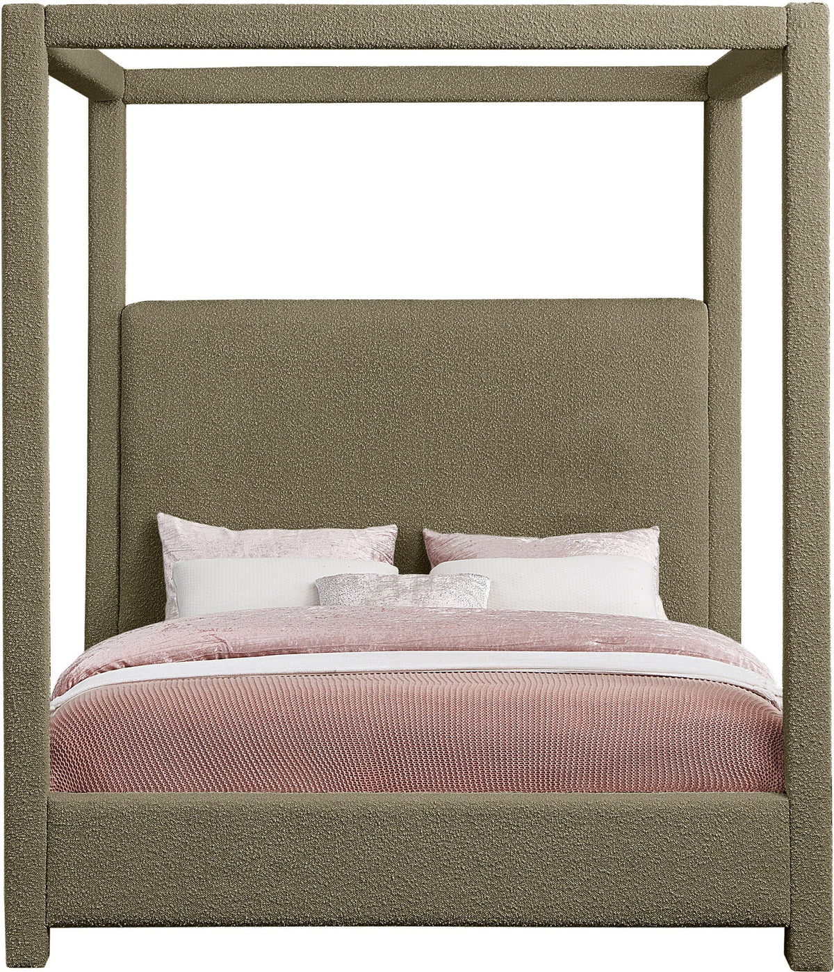 Eden - Boucle Fabric Upholstered Bed
