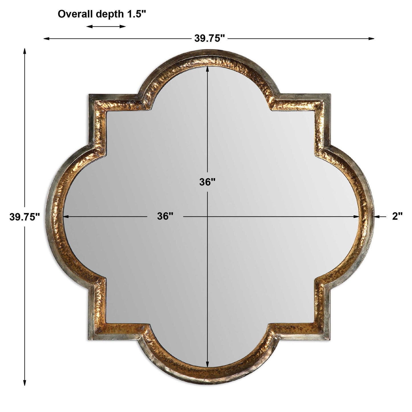 Lourosa - Mirror - Gold