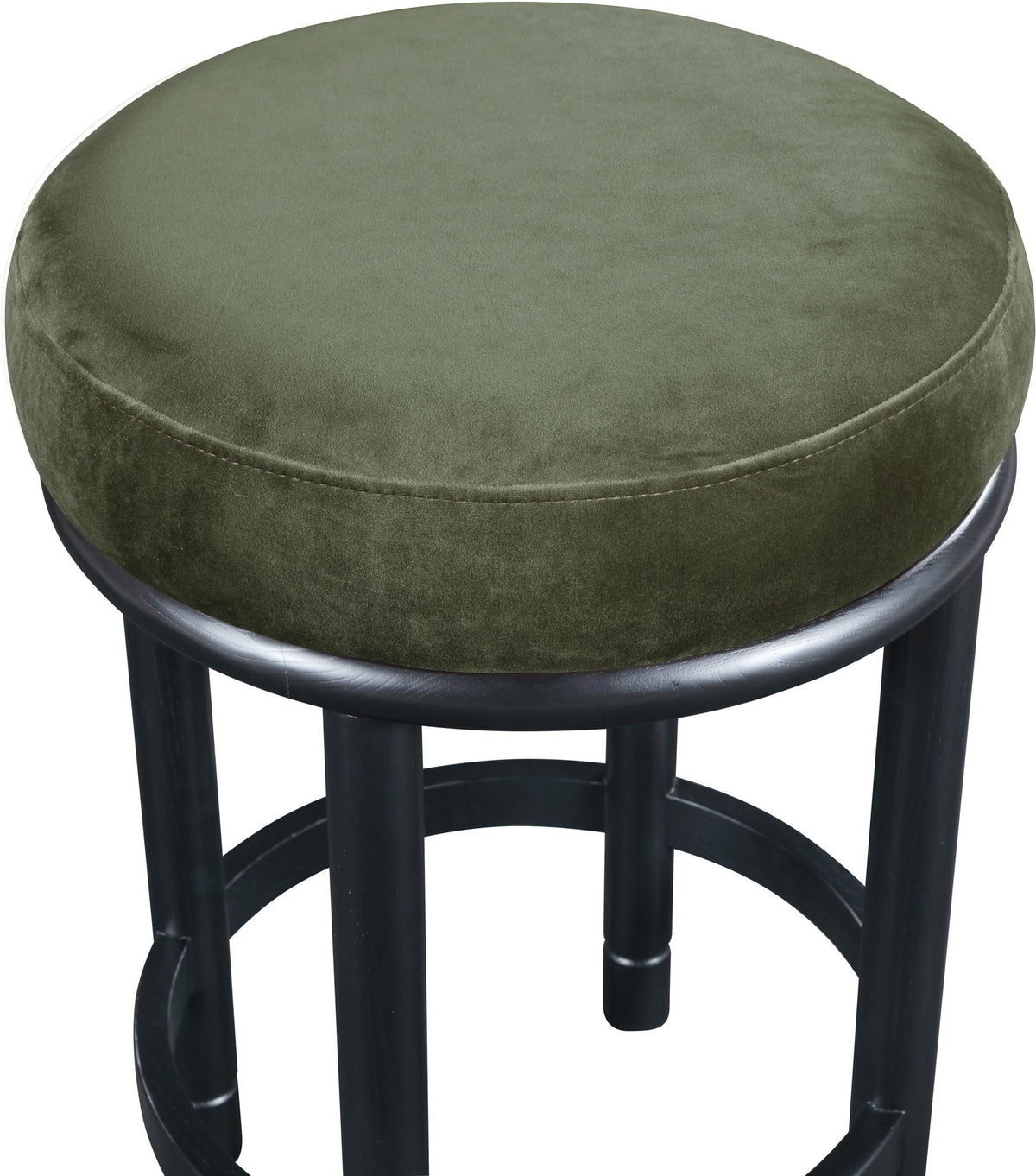 Monette - Counter Stool With Black Base