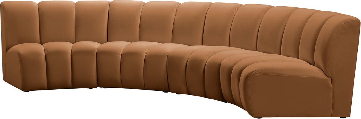 Infinity - 4 Piece Modular Sectional - Saddle