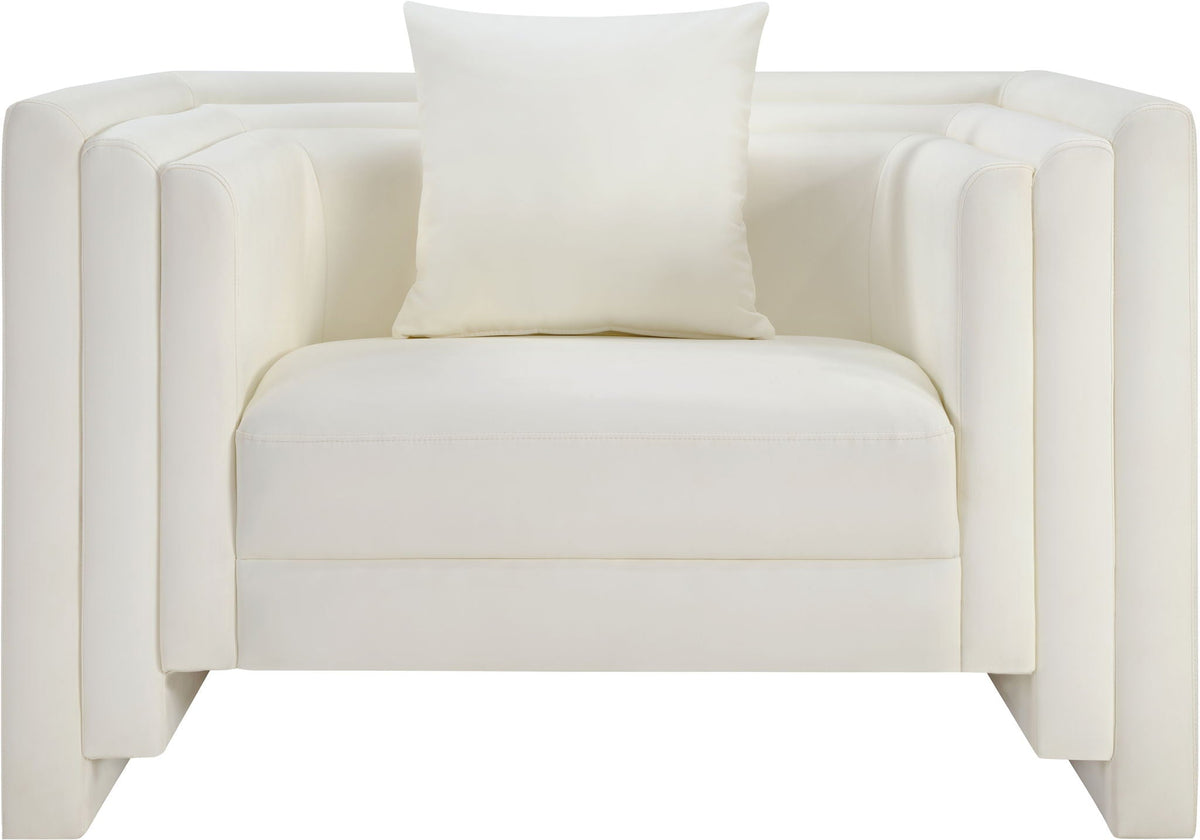 Everett - Vegan Leather Upholstered Chair