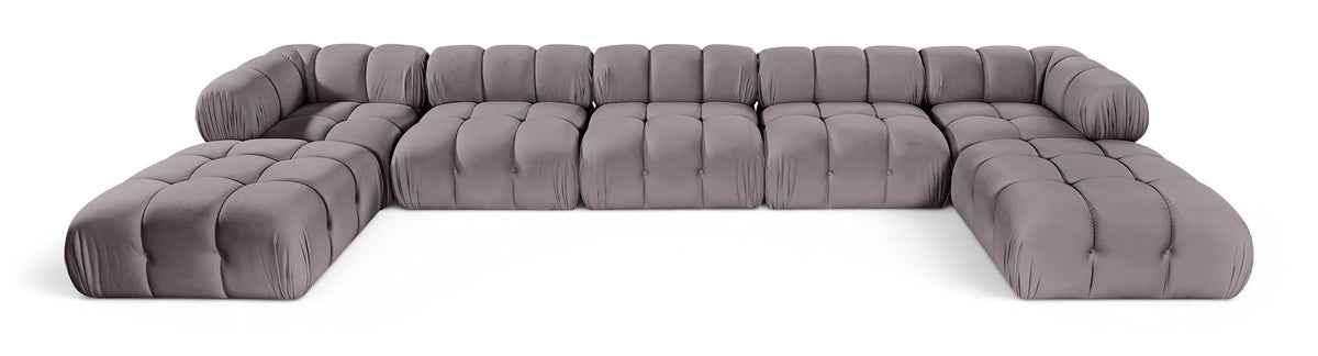 Orin - 7 Piece Modular Sectional (3 Modular Chairs, 2 Corner Chairs & 2 Ottomans)