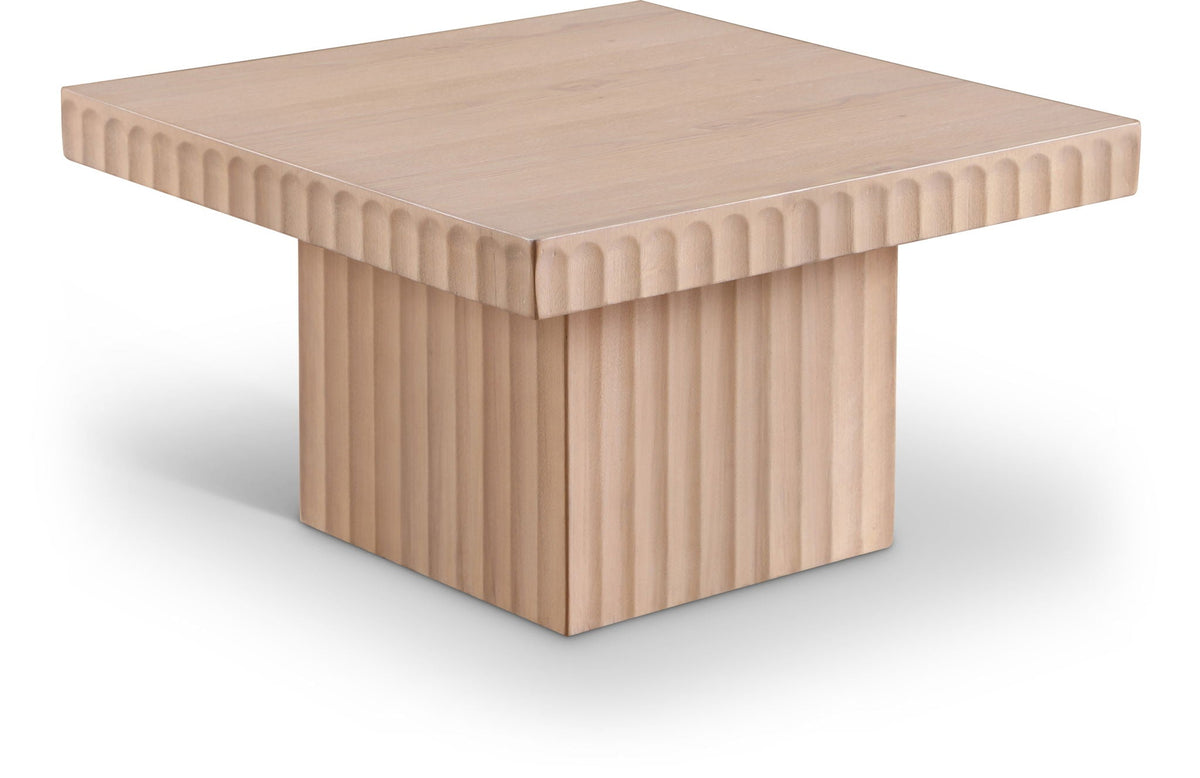 Spencer - 12" Oak Veneer Coffee Table
