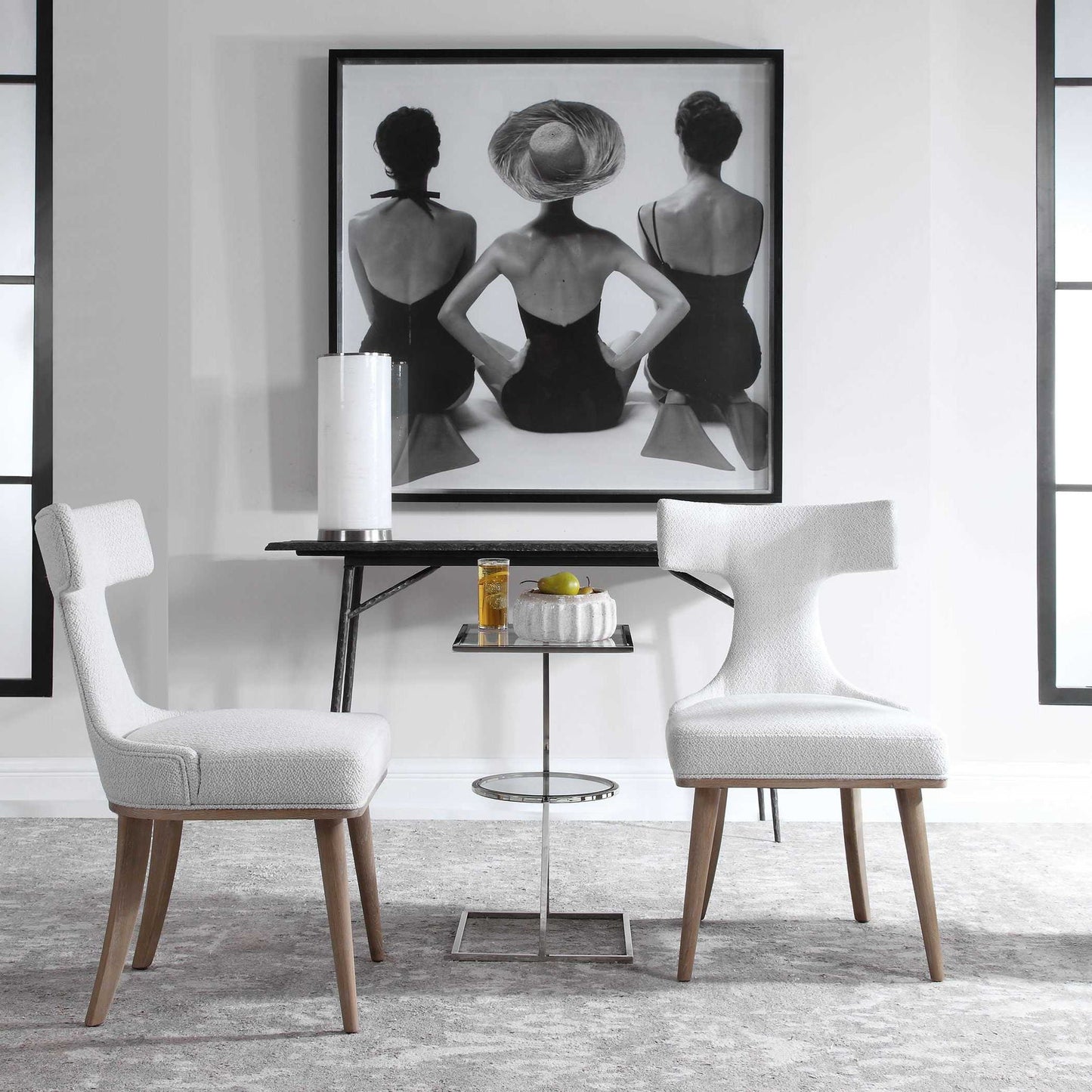 Klismos - Accent Chair (Set of 2) - White