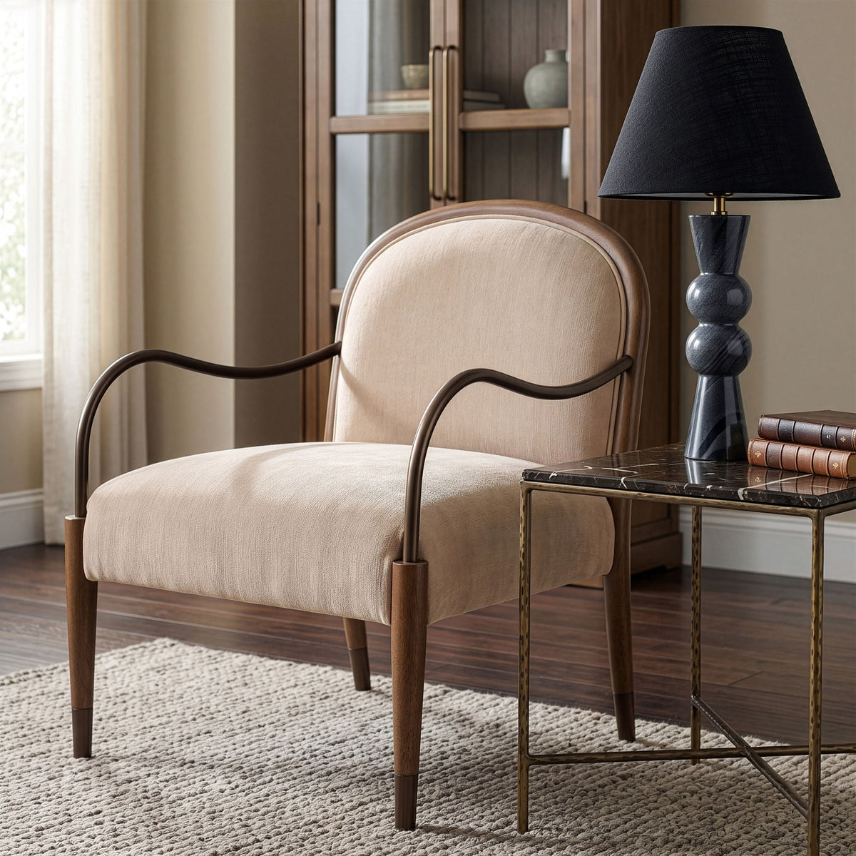 Cambria - Fabric Upholstered Accent Chair