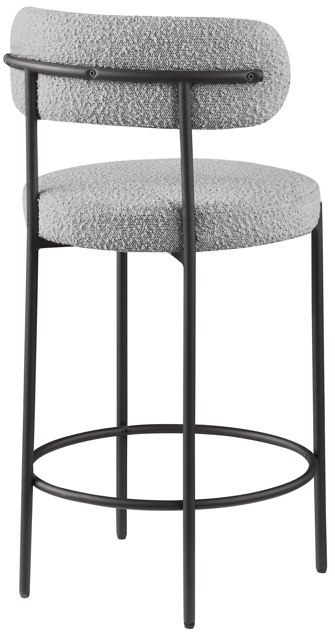Beacon - Boucle Fabric Stool (Set of 2)
