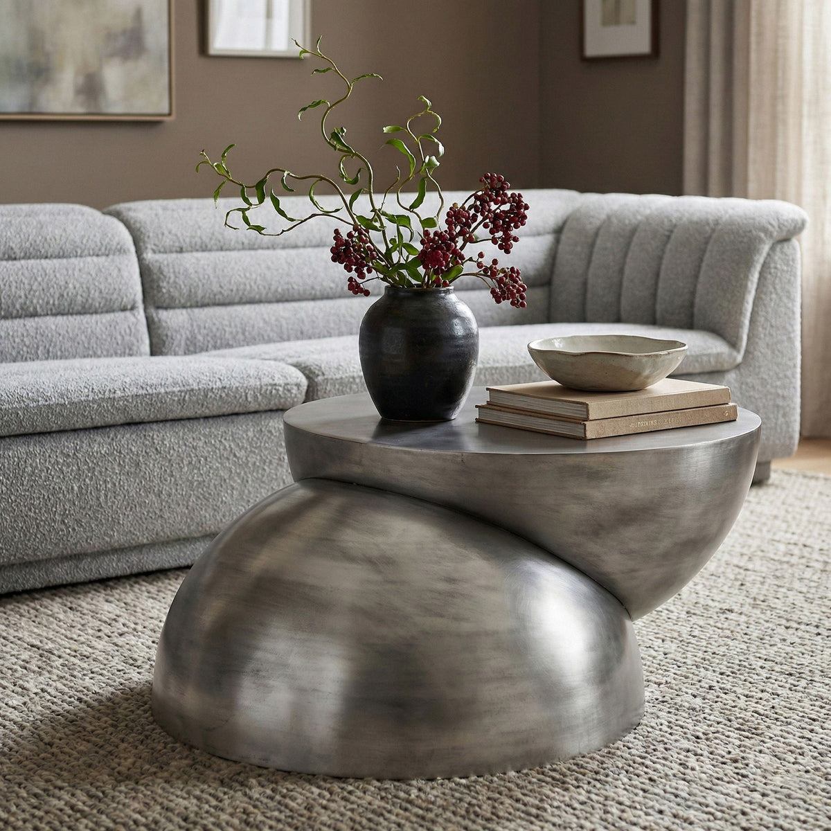 Boulder - Iron Coffee Table