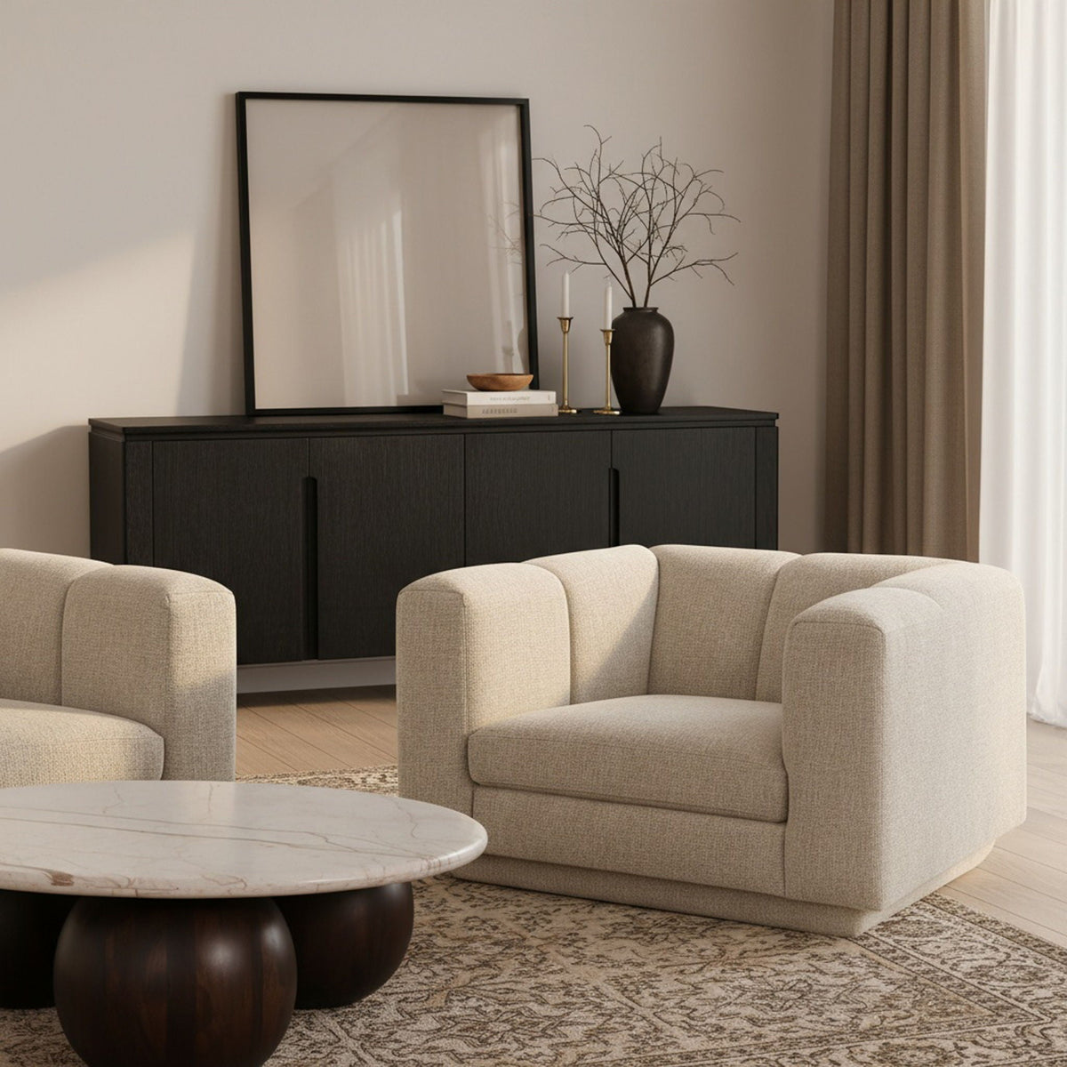 Modari - Fabric Upholstered Chair