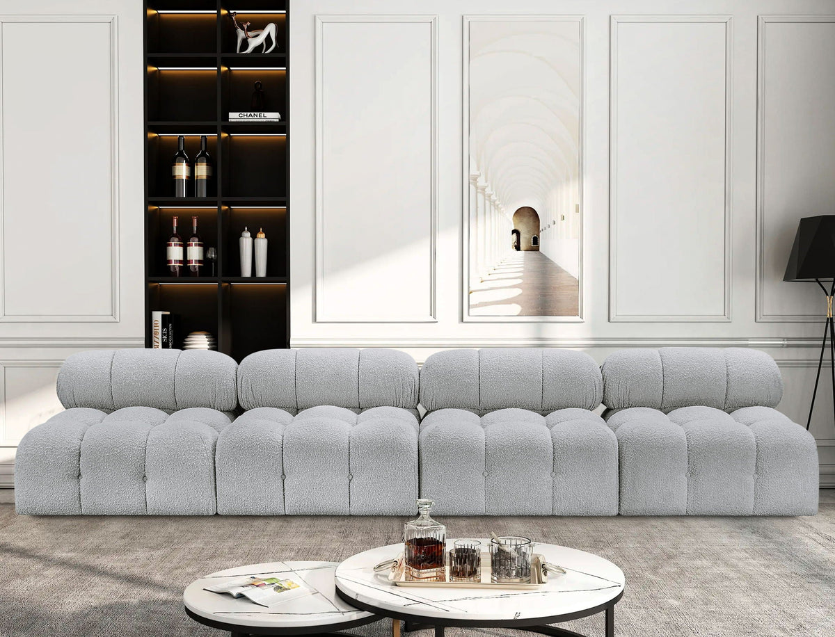 Ames - 4 Seat Modular Armless Sofa