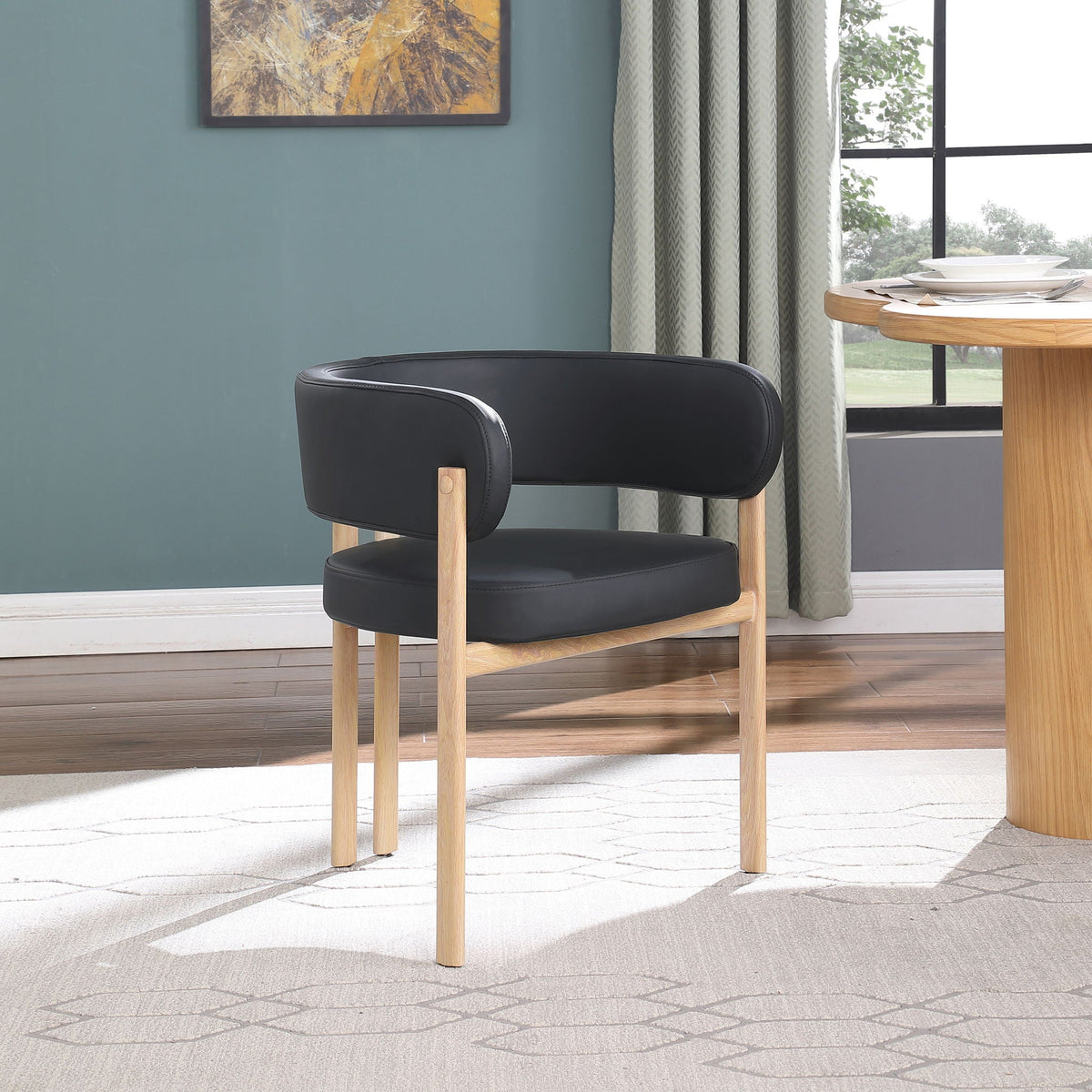 Gideon - Dining Chair With Natural Legs (Set of 2)