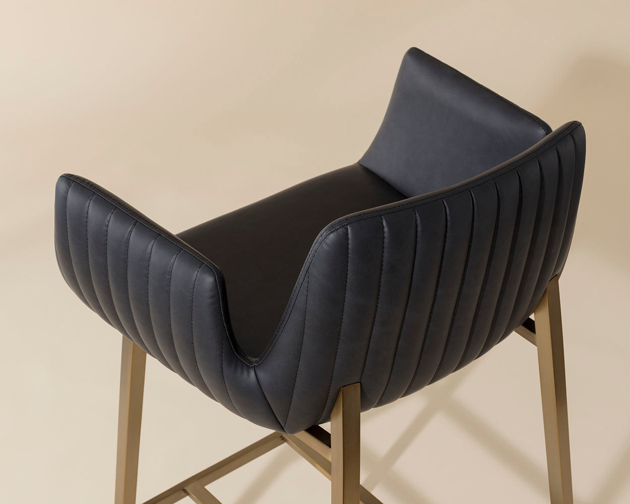 Lucano Barstool - Bravo Black