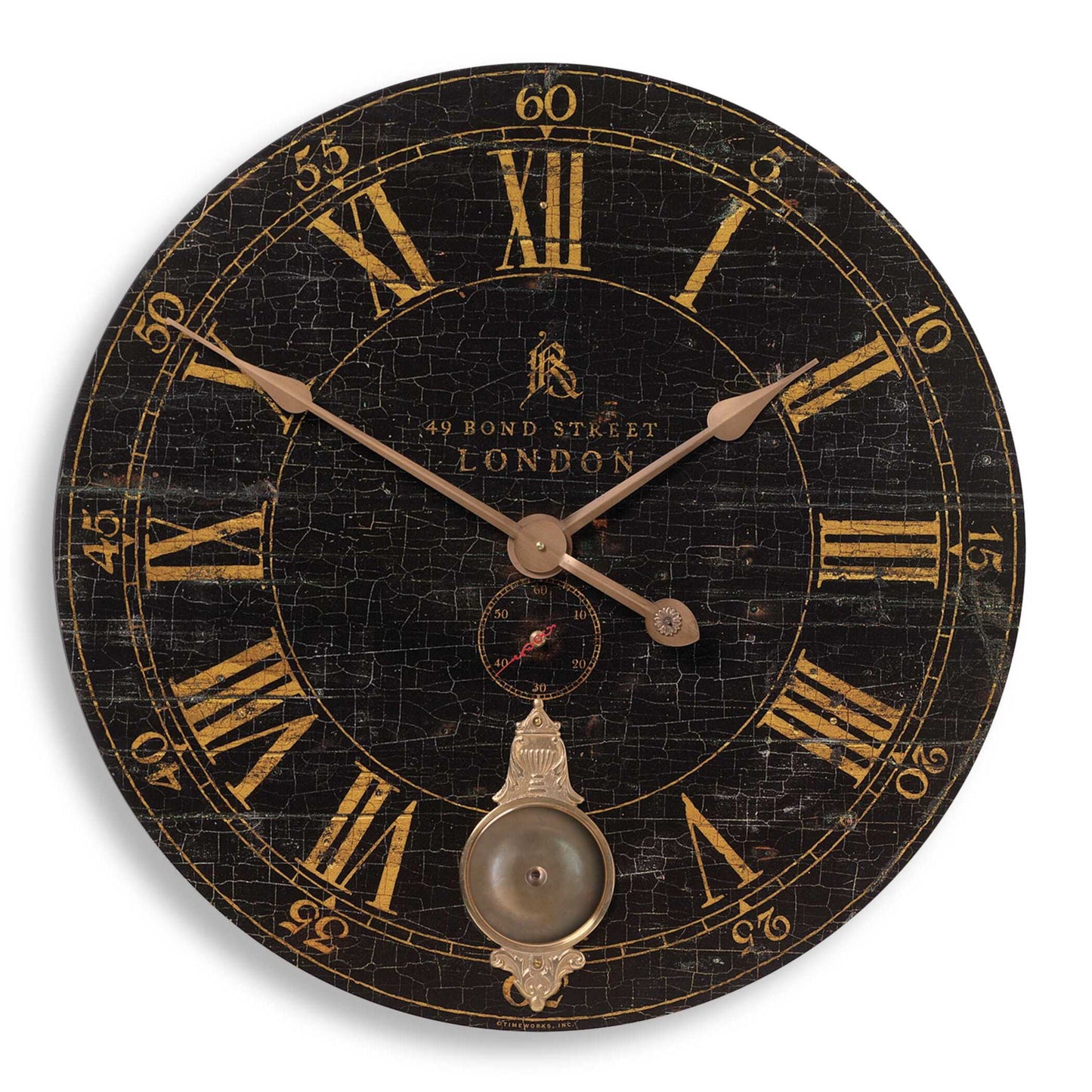 Bond Street - Wall Clock