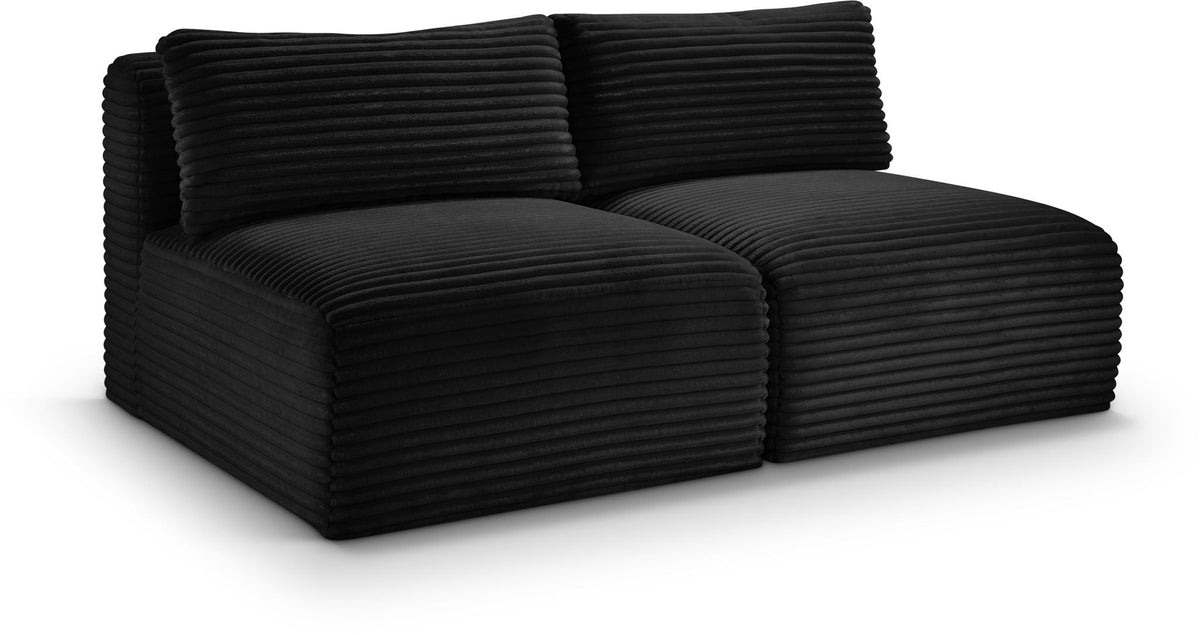 Shaggy - 2 Seat Modular Armless Sofa