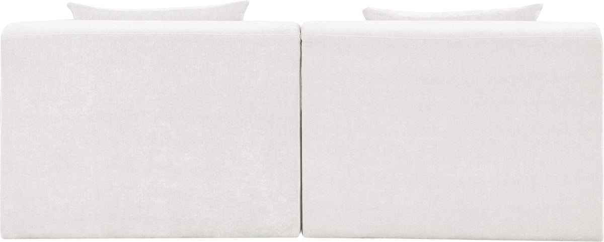 Stellar - 2 Piece 76" Upholstered Modular Armless Loveseat
