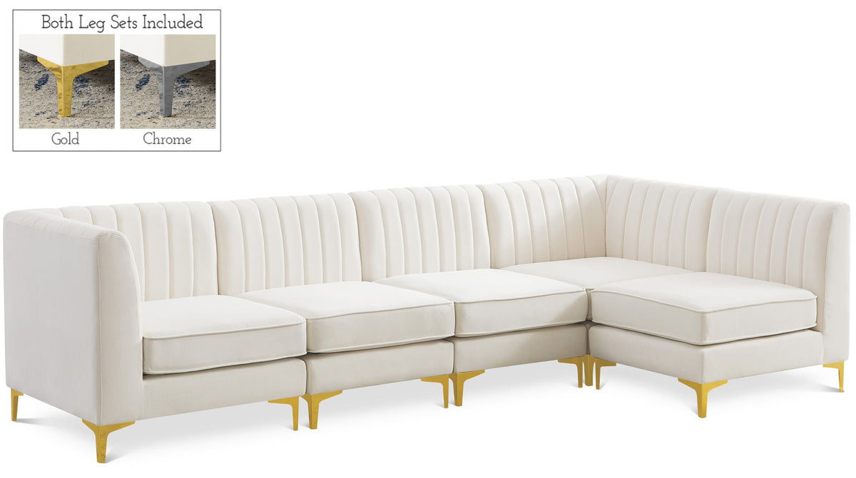 Alina - 5 Piece Modular Sectional