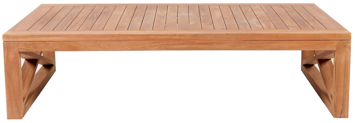 Anguilla - Teak Outdoor Coffee Table - Natural