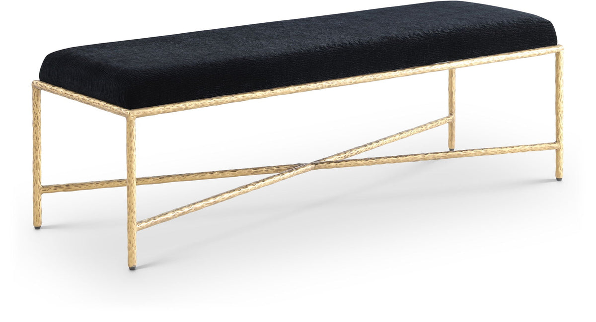 Valley - Bench With Gold Frame