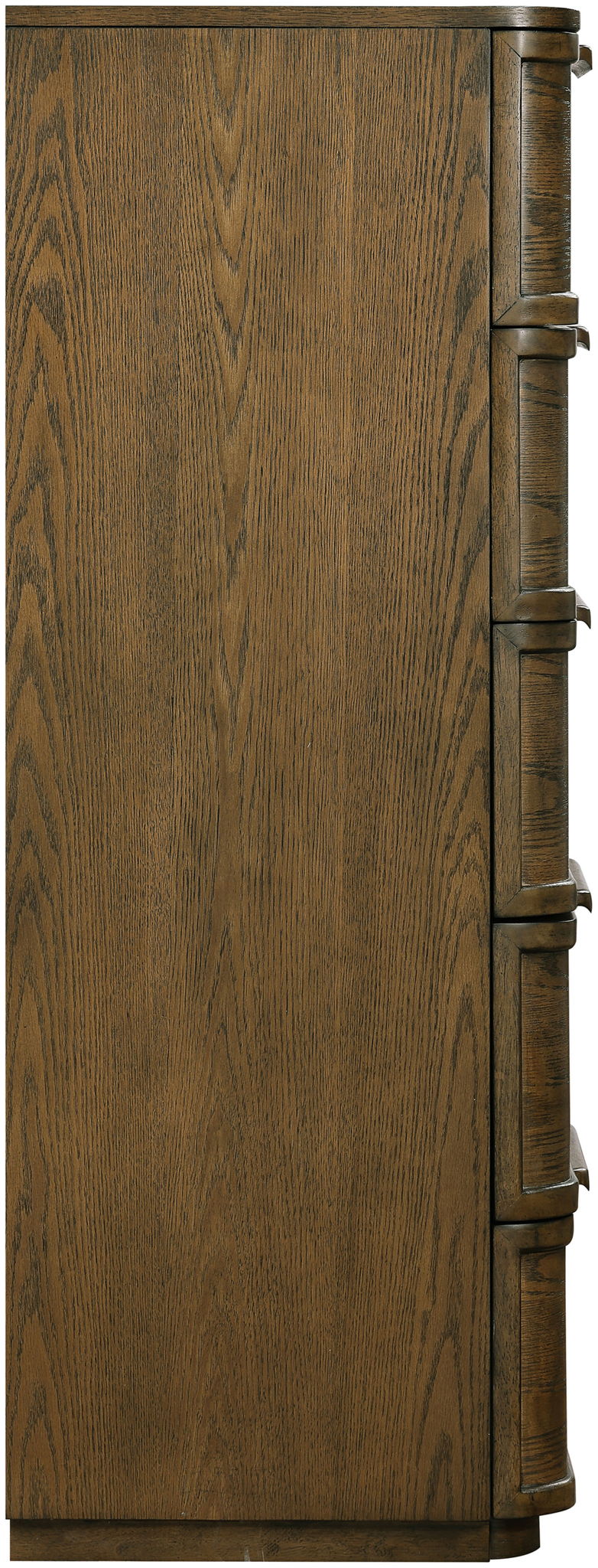 Tiberio - Oak Veneer And Solid Wood Chest