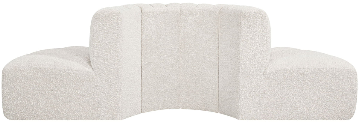 Arc - Boucle Fabric 4 Piece Modular Sofa