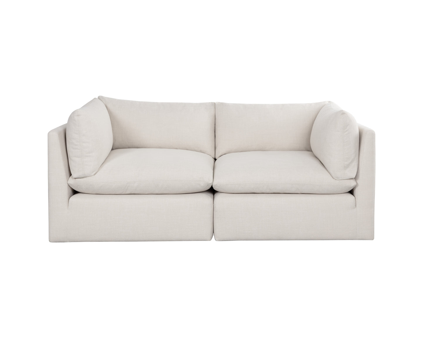 Reve Modular - Corner Chair - Effie Linen