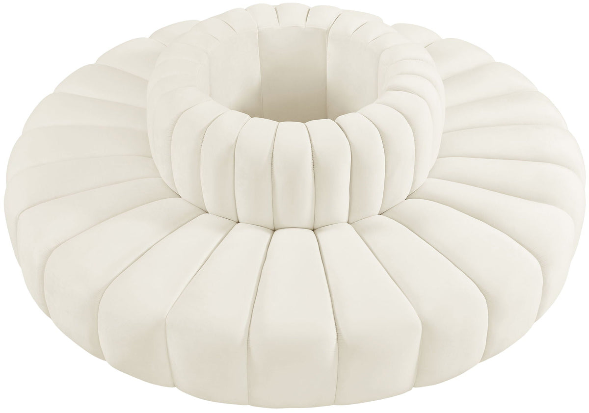 Arc - Velvet 8 Piece Round Modular Sofa
