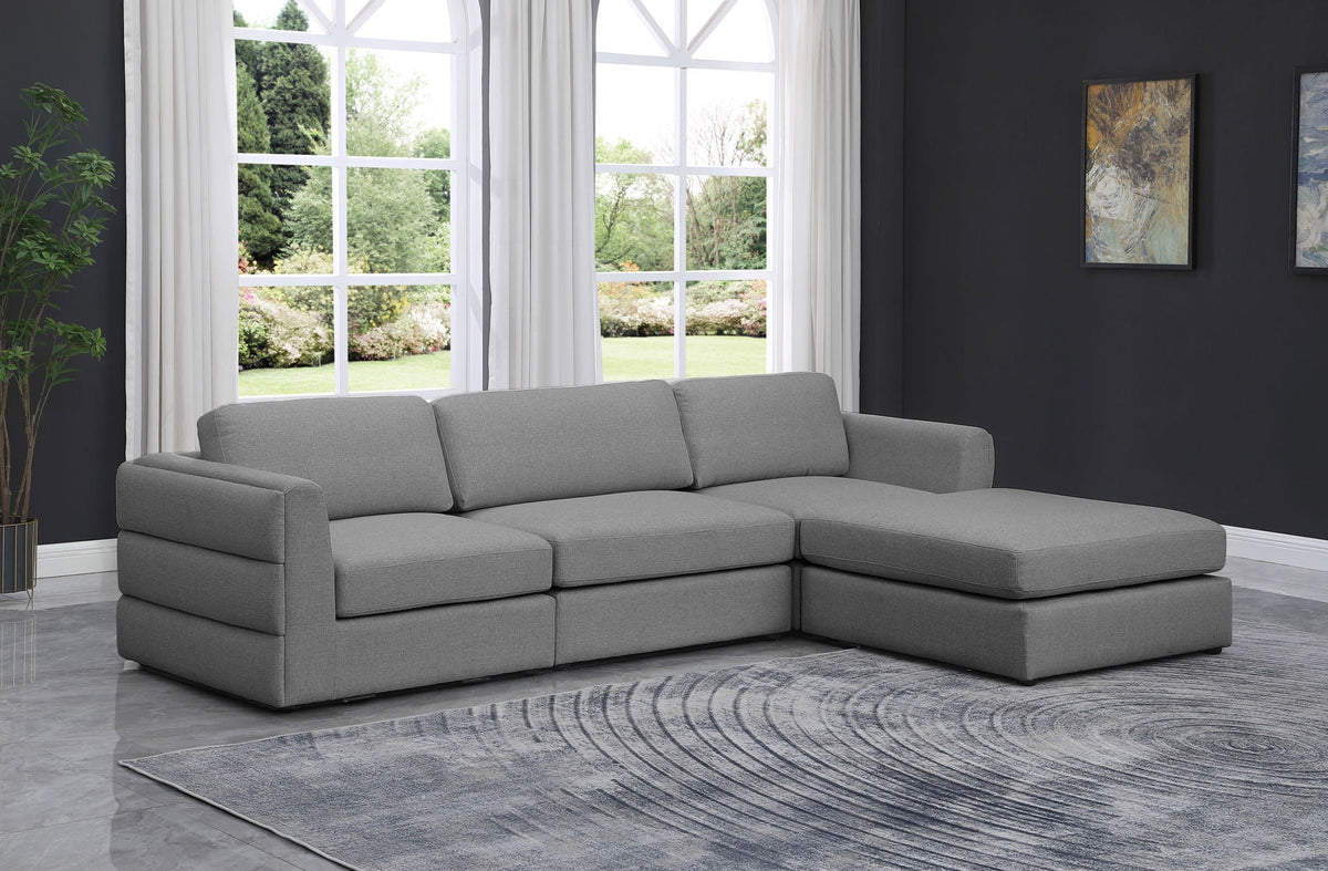 Beckham - 4 Piece Modular L-Sahped Sectional