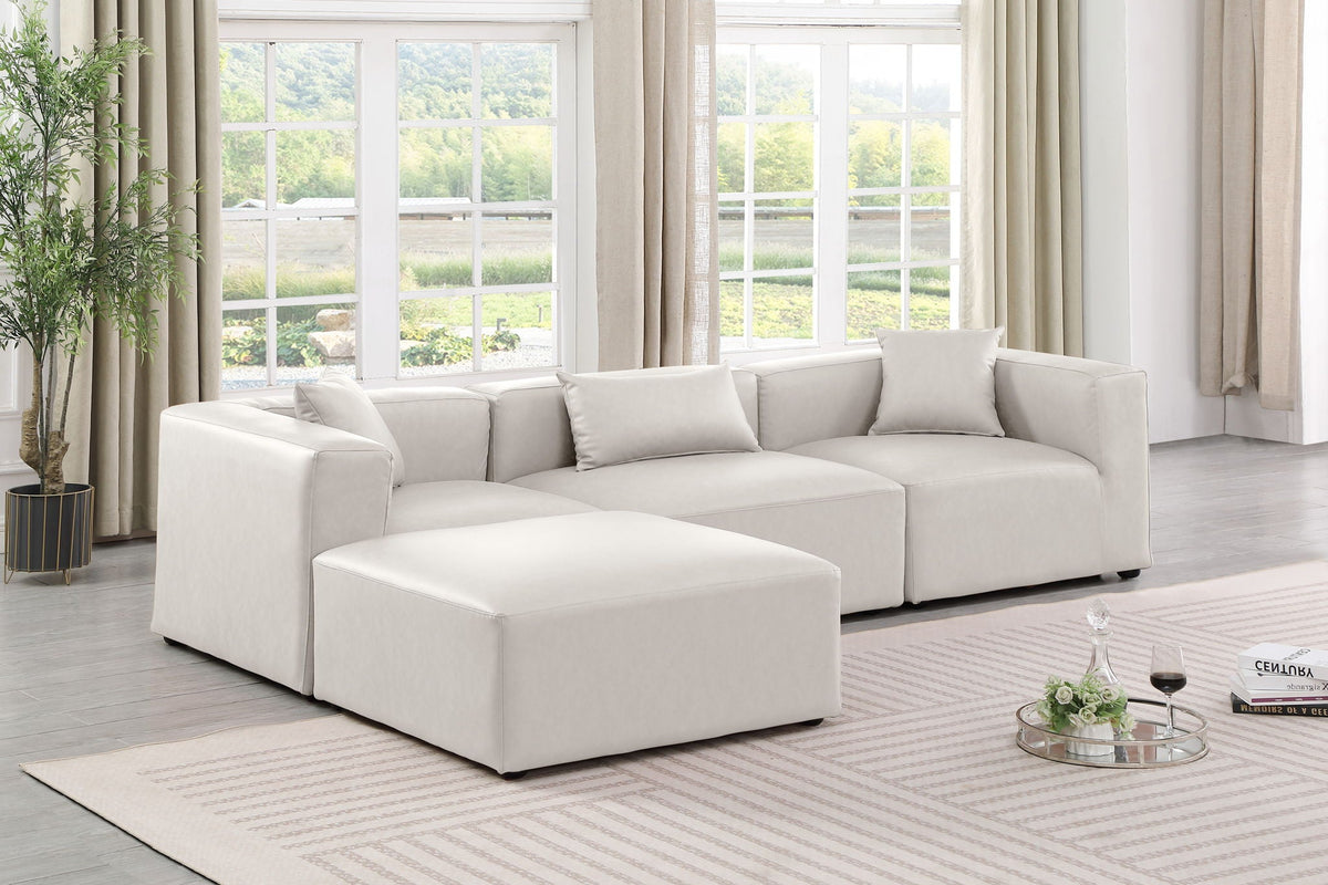 Cube - 4 Piece Modular Sectional With Chaise