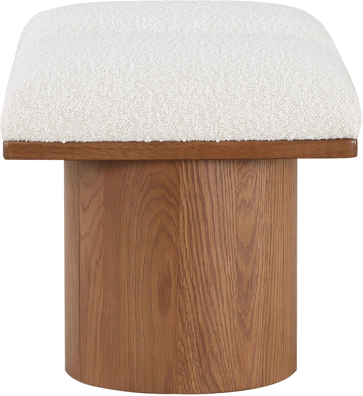 Pavilion - 2 Piece Modular Bench With Brown Base