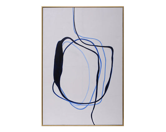 Sketch Pad 48" X 72" Gold Floater Frame