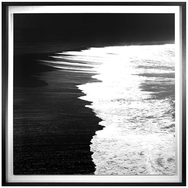 Washed Ashore 48" X 48" Charcoal Frame