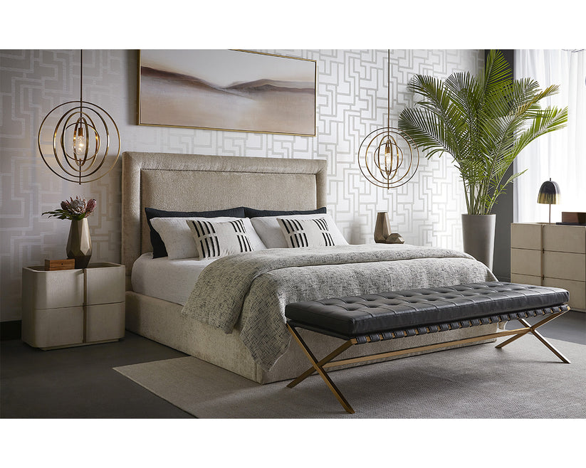 Desert Sands 72" X 30" Gold Floater Frame