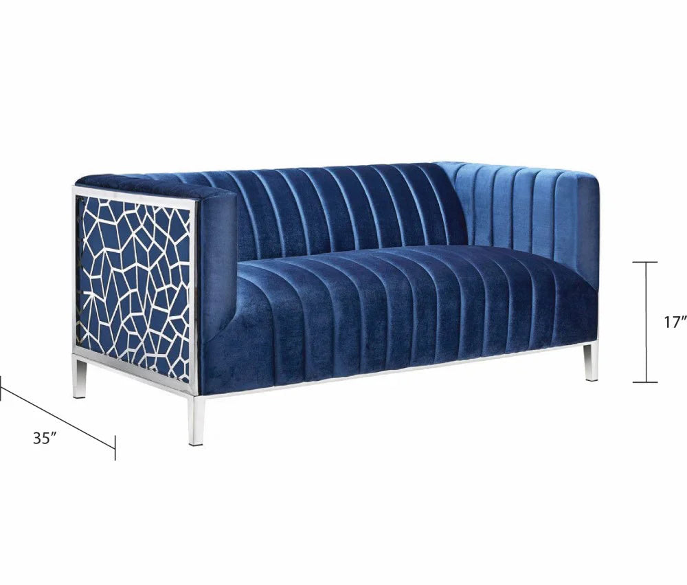 Conrad Loveseat w/ steel frame