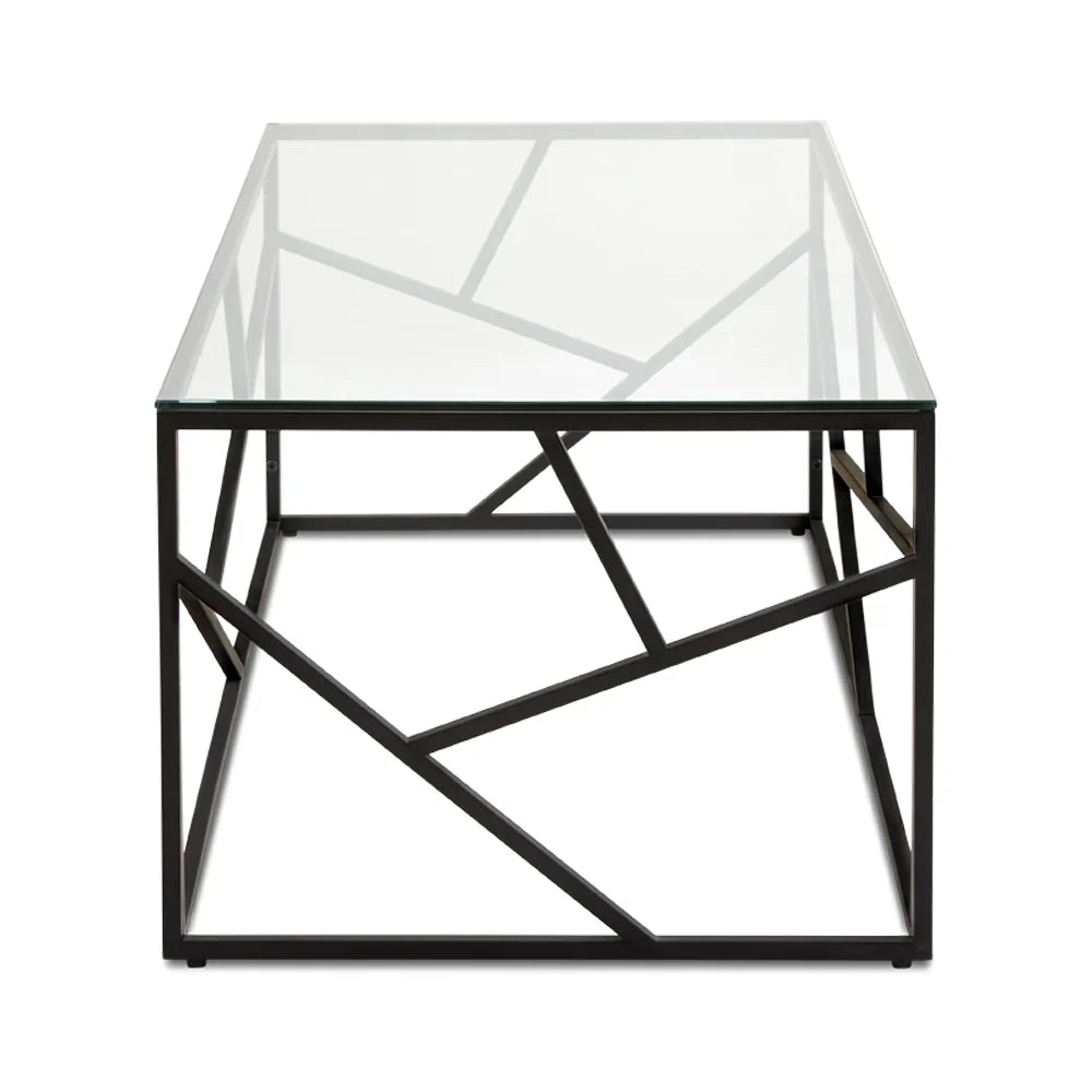 Carole Coffee Table  (Black Frame)