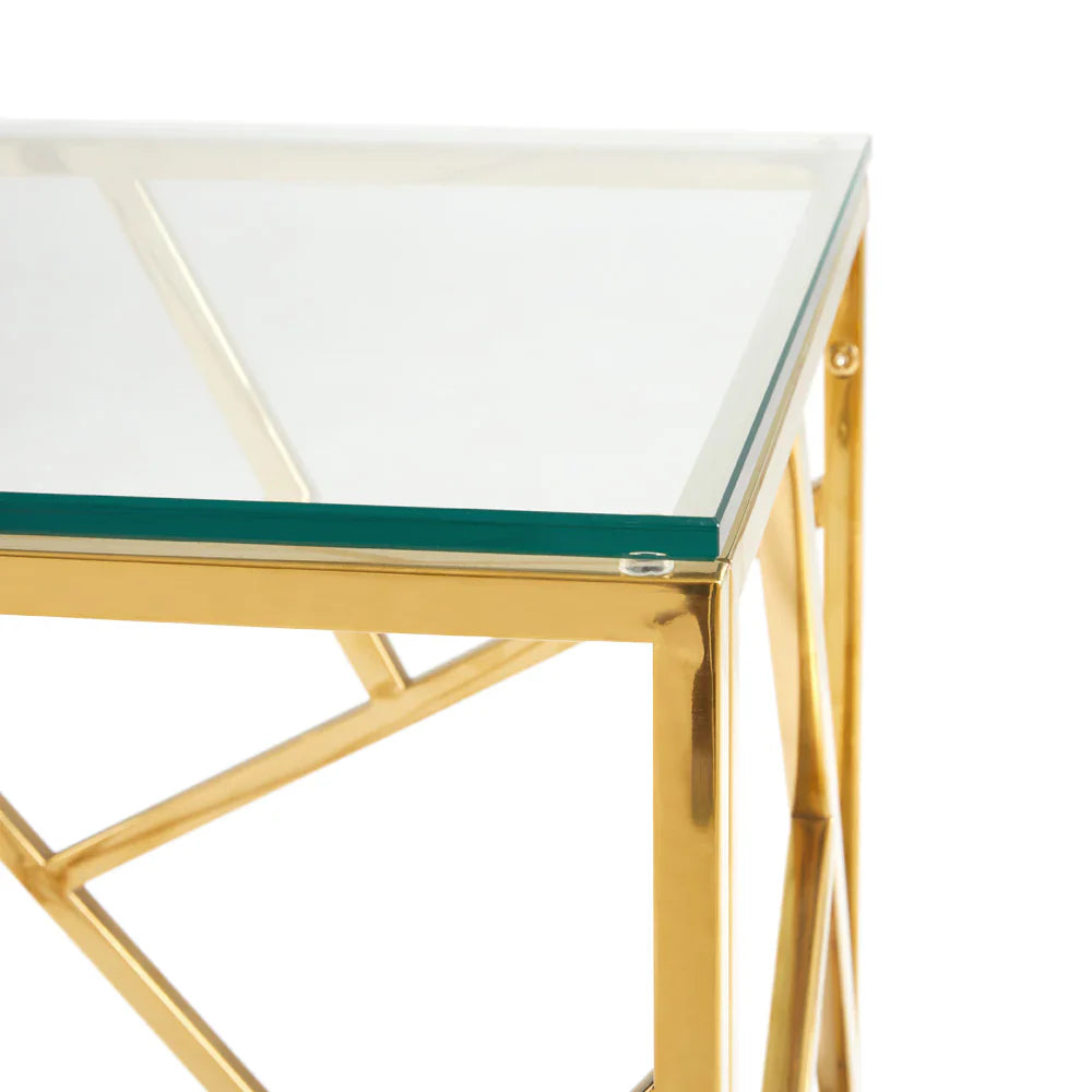 Carole Gold End Table