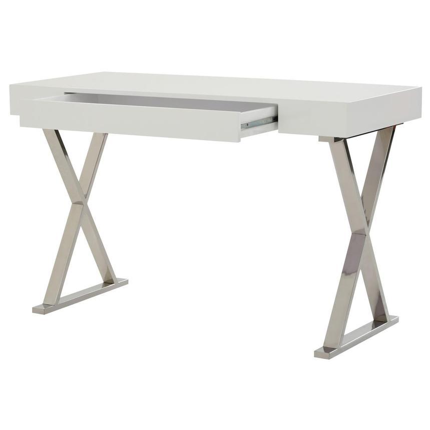 Wendy Desk Glossy White - Furniture Depot