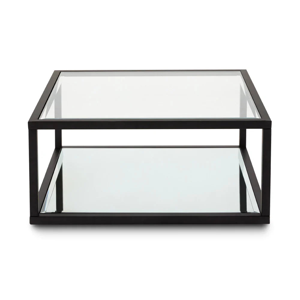 Caspian Coffee Table Square Black 33"