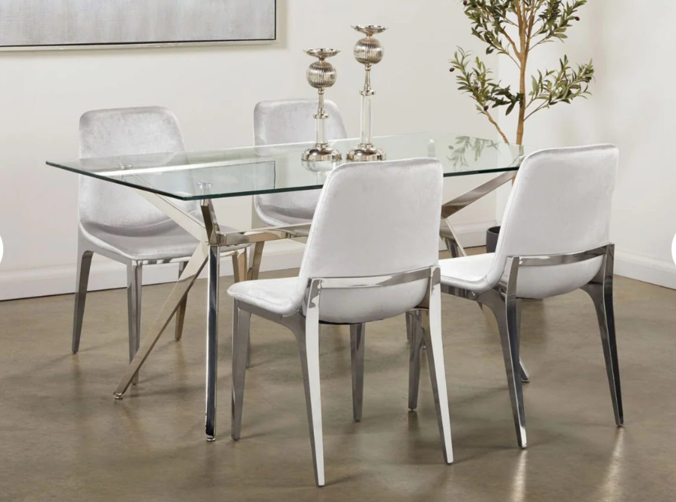 London 5pc Dining Set