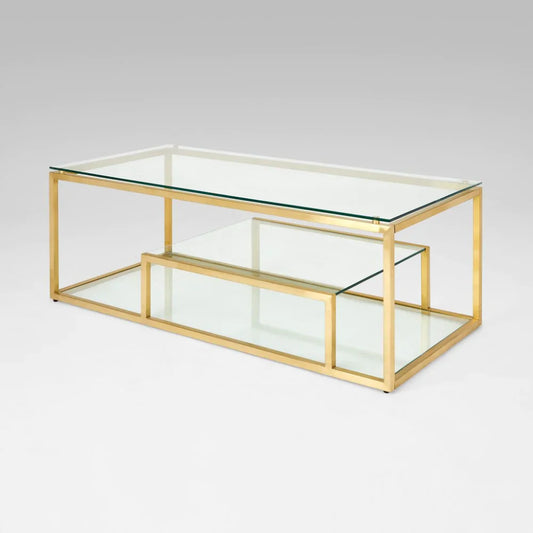 Barolo coffee table - Gold