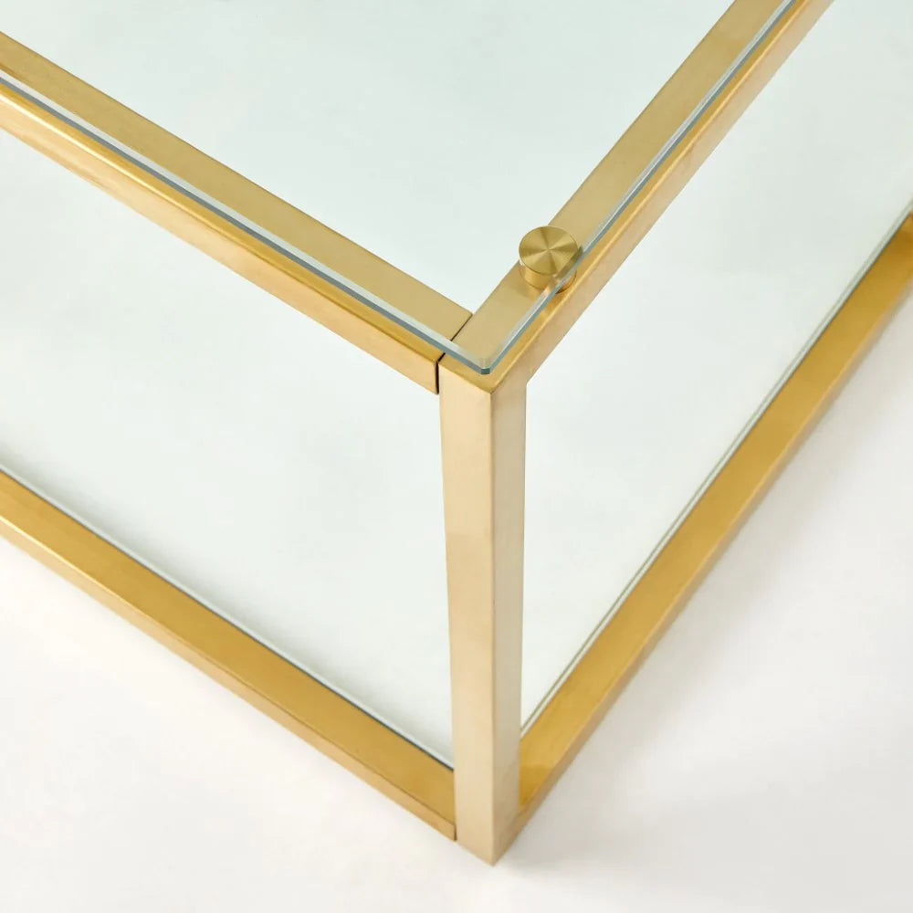 Barolo coffee table - Gold