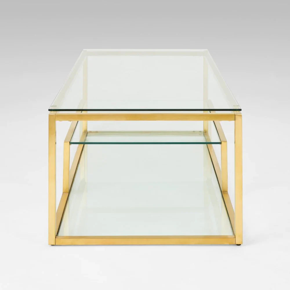 Barolo coffee table - Gold