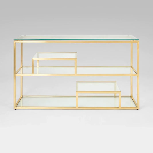 Barolo Console Table - Gold