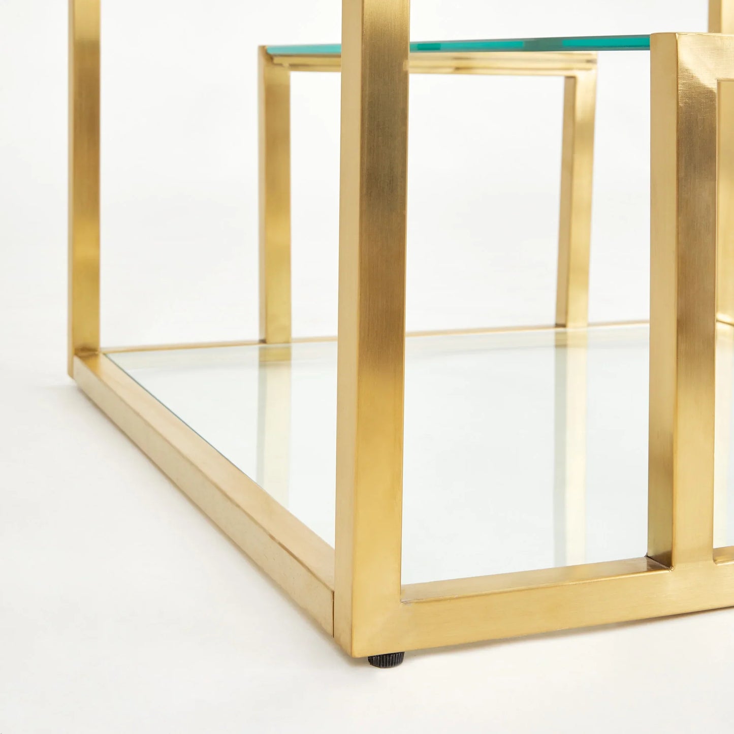 Barolo End Table - Gold