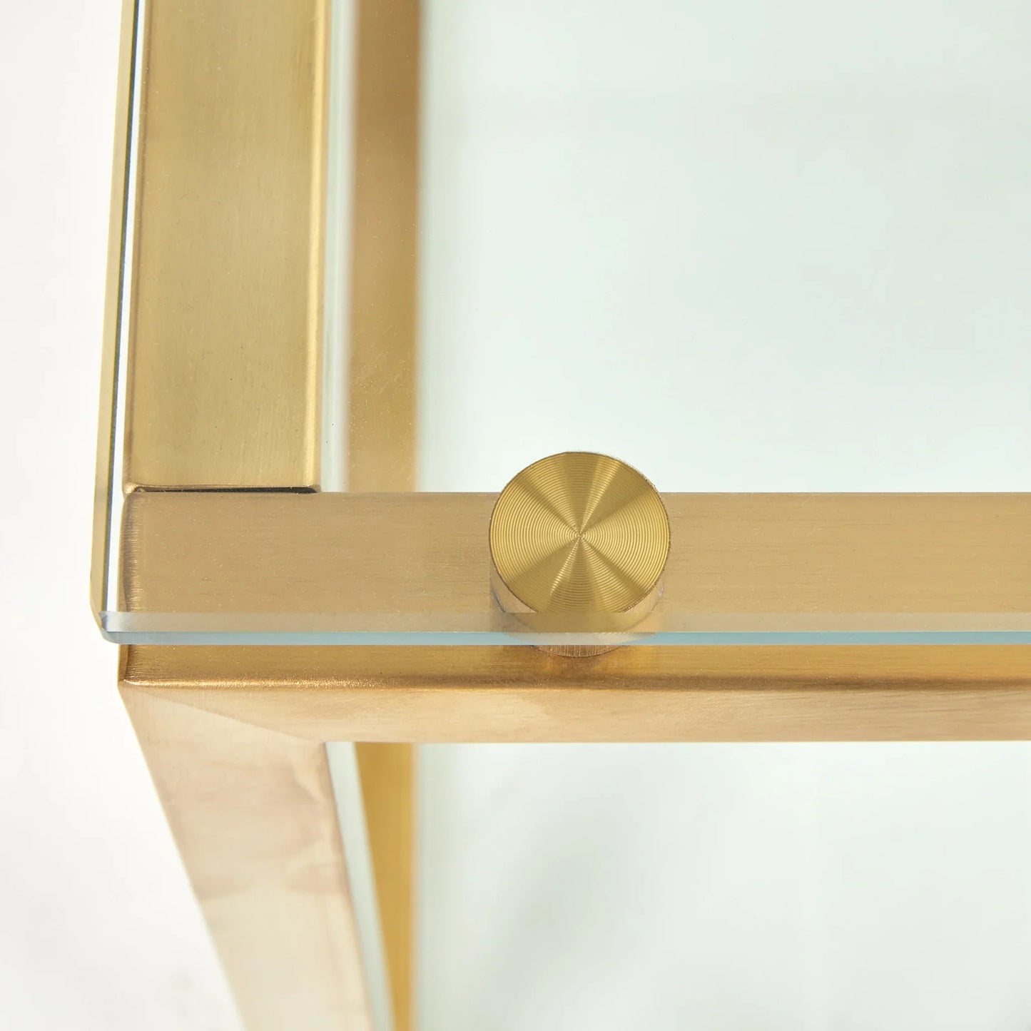 Barolo End Table - Gold