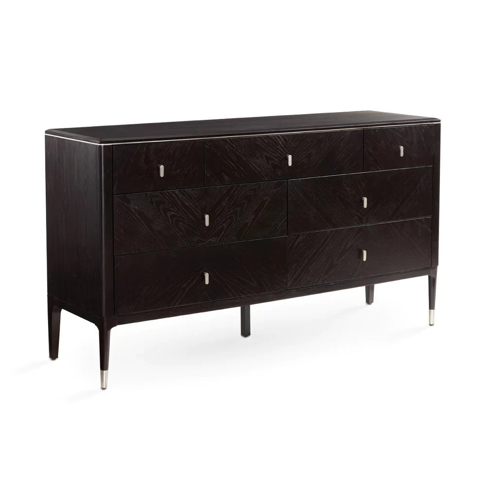 Colette Ash Wood 7-Drawer Dresser