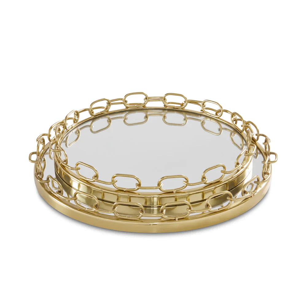 Chain Link Tray - 19" (SET OF 2)