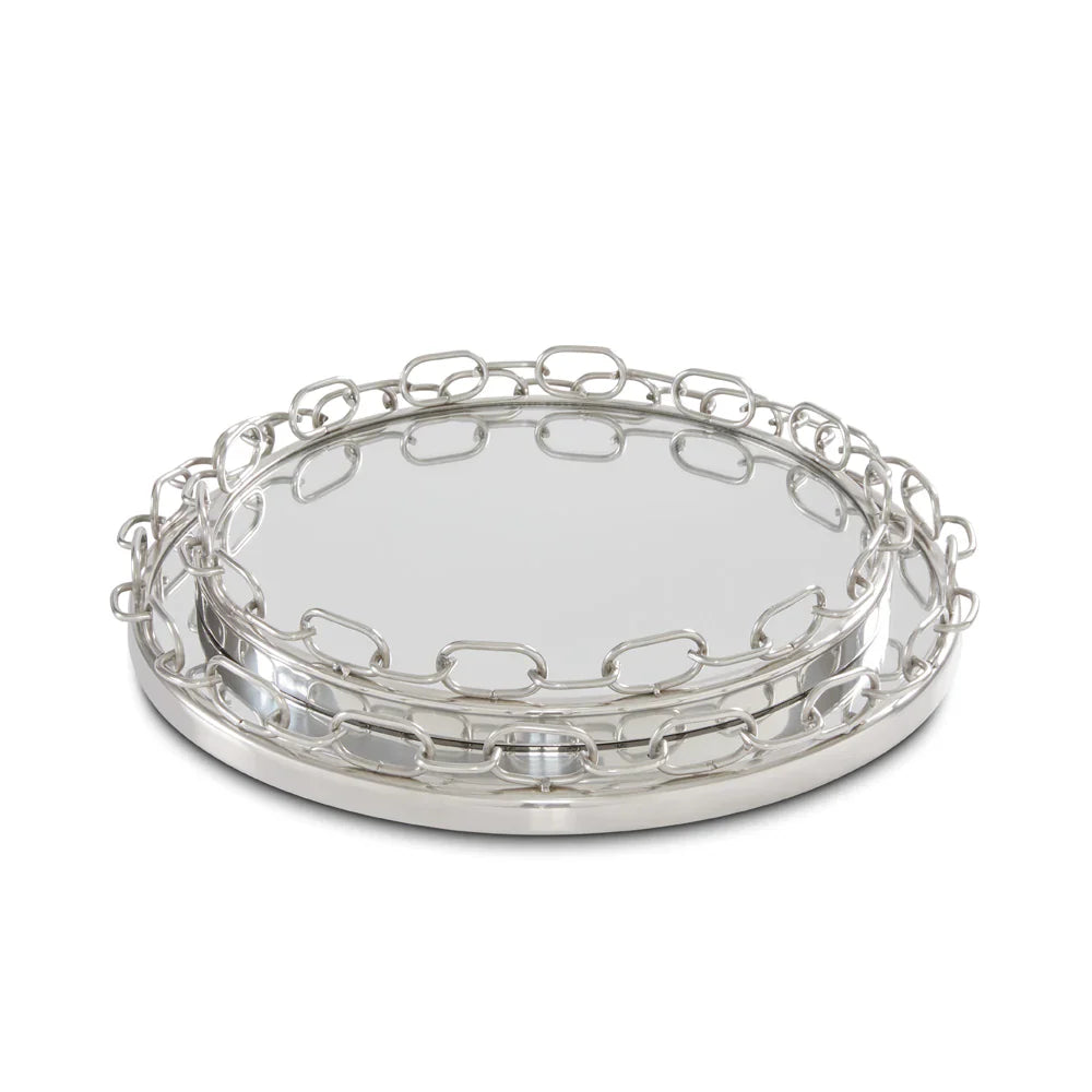 Chain Link Tray - 19" (SET OF 2)