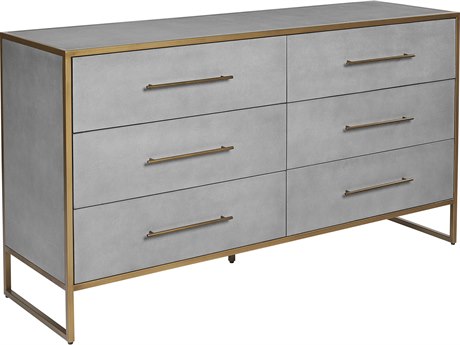 Venice Dresser Grey Shagreen