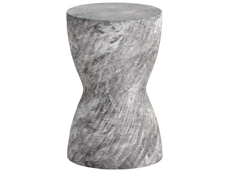 Cara End Table Marble Look