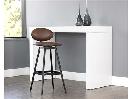 Ember Swivel Barstool Bravo Cognac